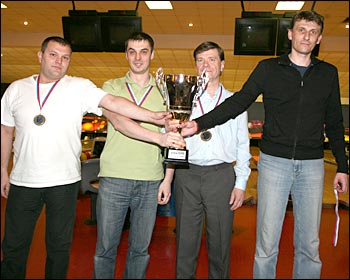 Победитель майского этапа чемпионата по боулингу 