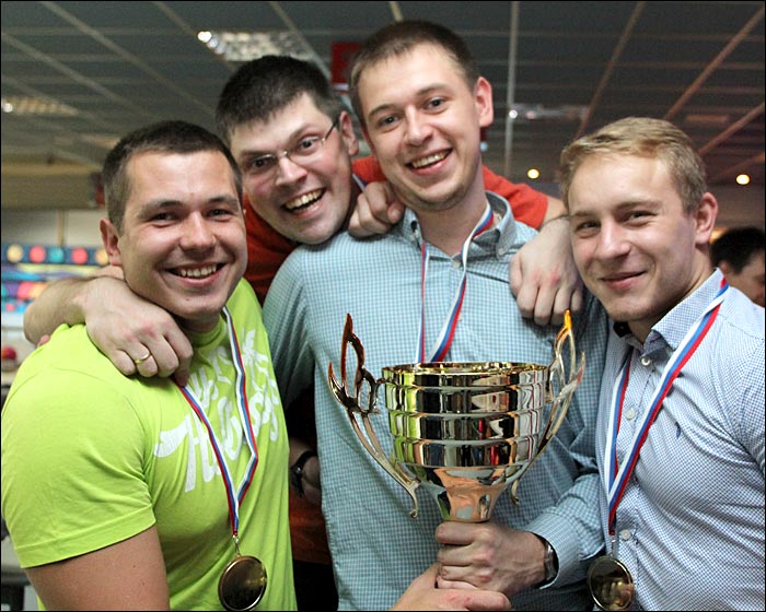 Победительница седьмого этапа СБЕРБОУЛИНГ 2014